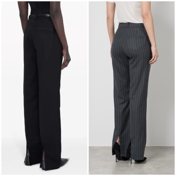 Anine Bing Drew Tailor Trousers Size 36 USA 4 - Picture 2 of 16